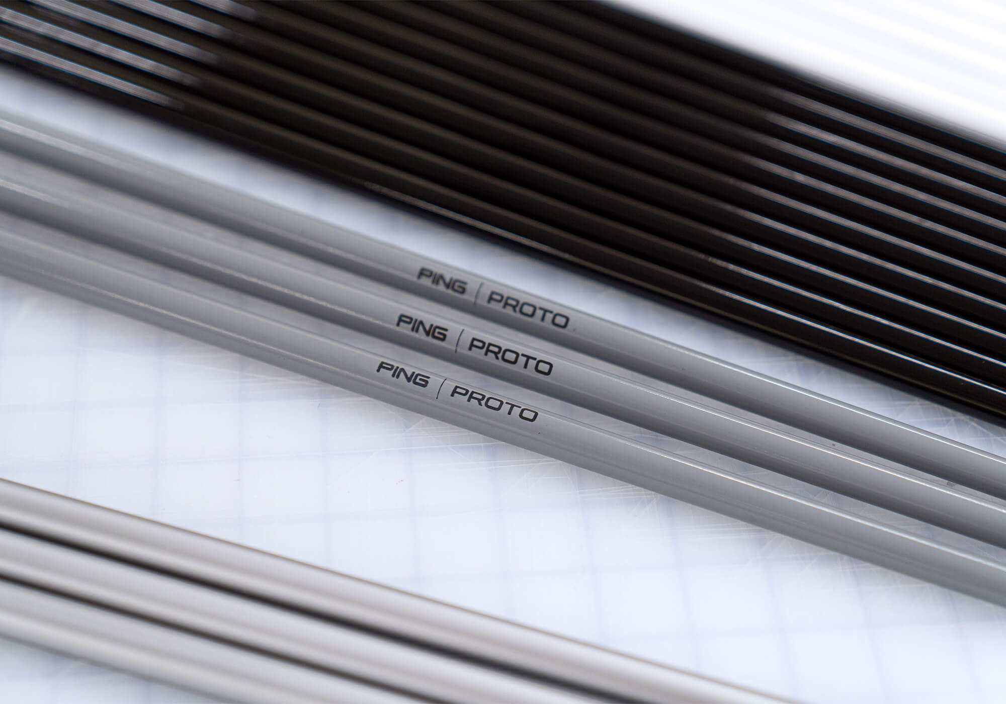 PING prototype golf shafts
