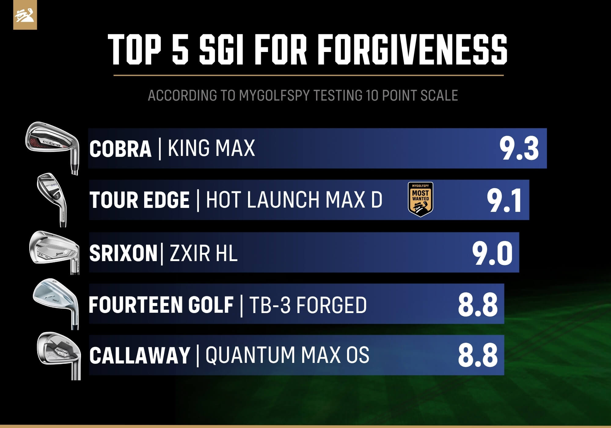 Best super game-improvement irons of 2026 for forgiveness