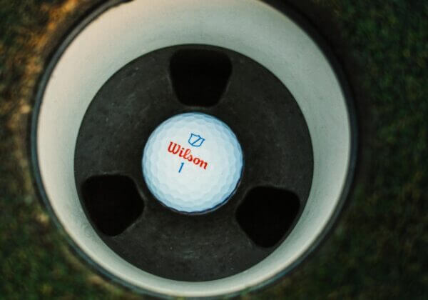 Wilson DUO Soft Stars and Stripes golf balls.