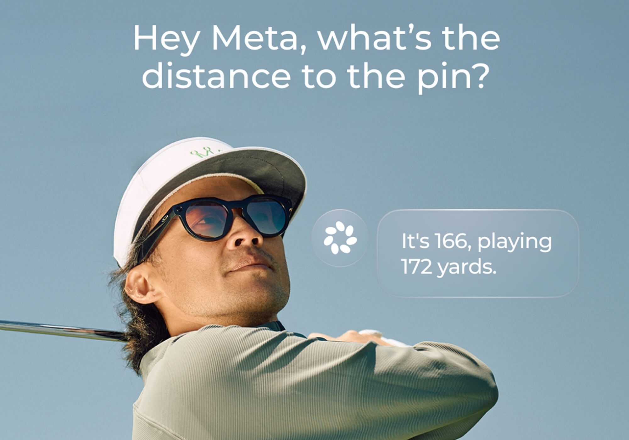 Meta AI glasses and Arccos integration.
