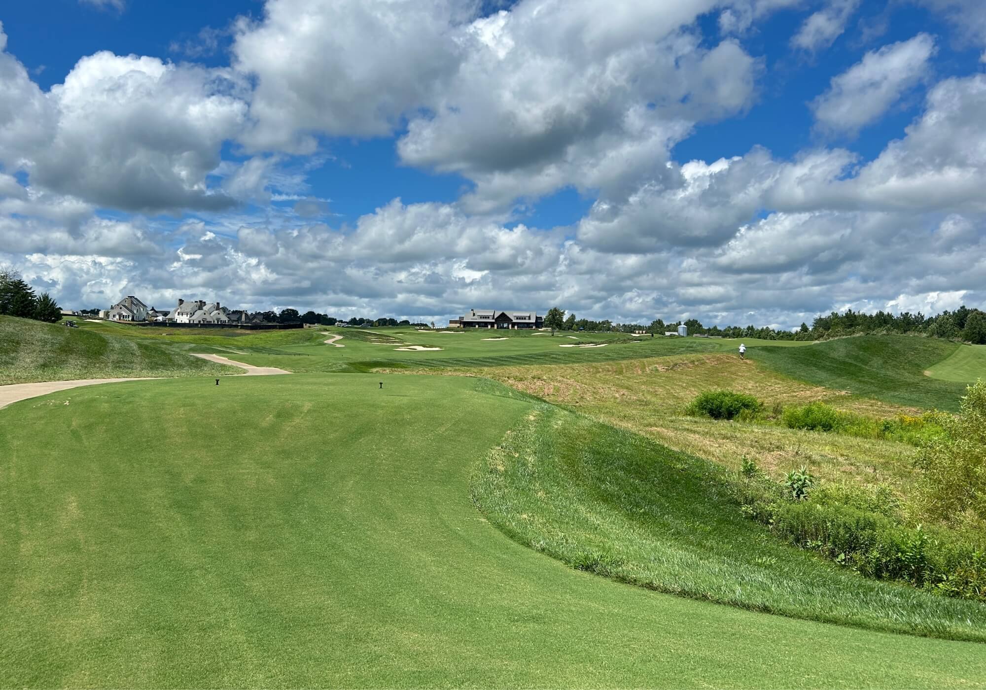 The 18th hole on Cutalong at Tributer Resort