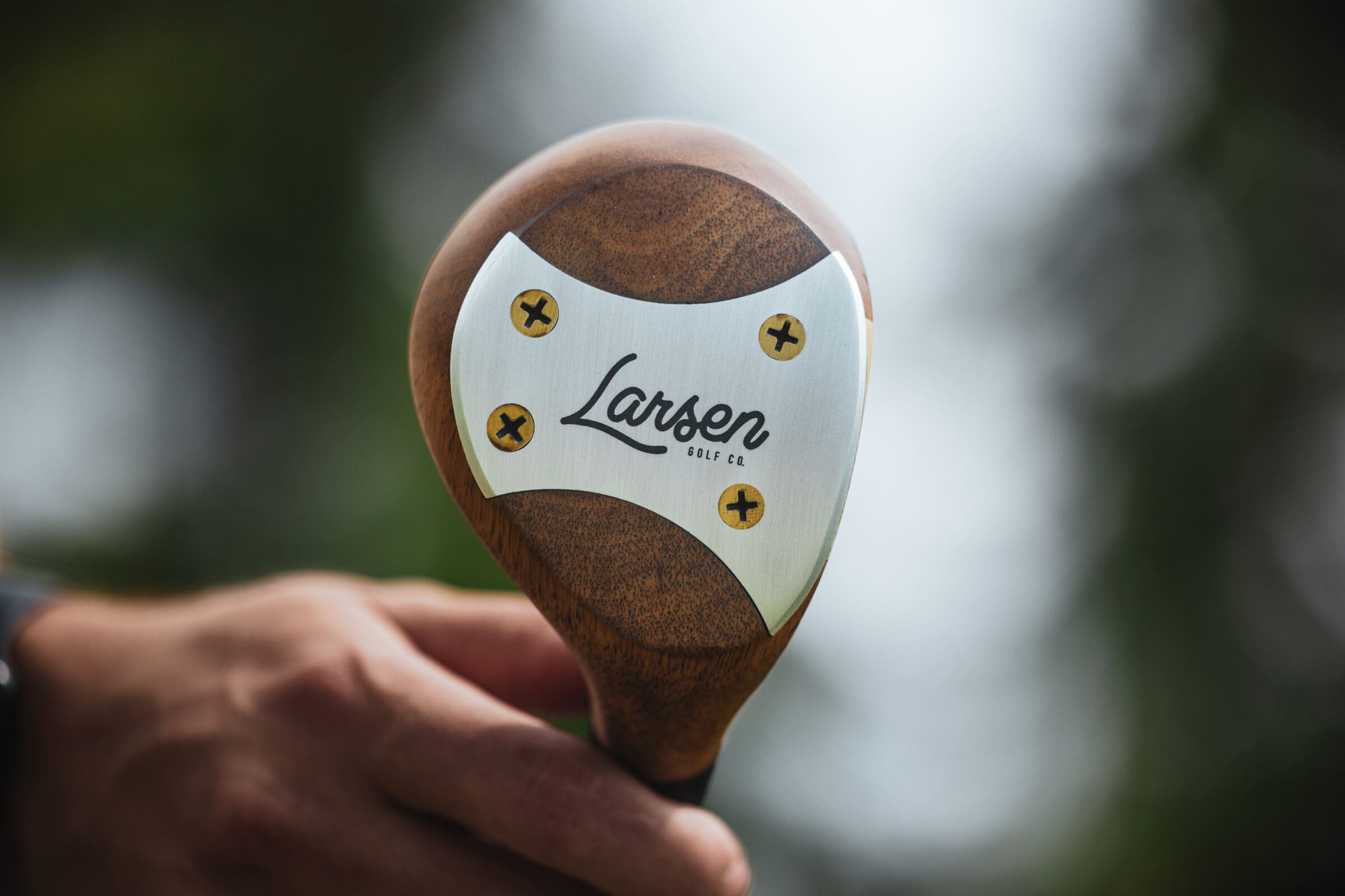 Larson Golf Persimmon wood