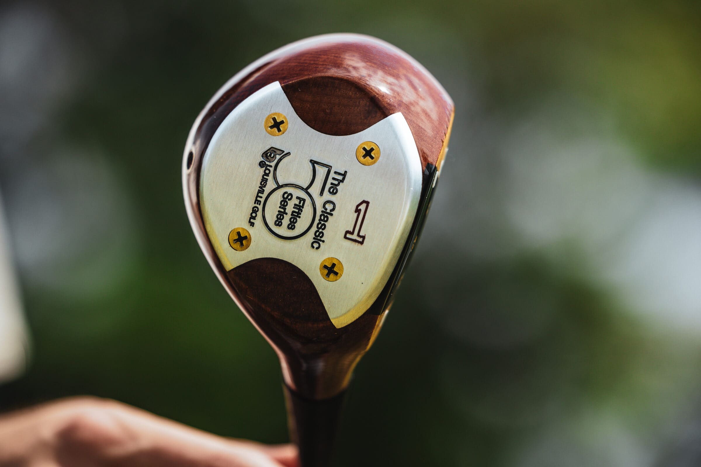 Louisville Golf persimmon wood