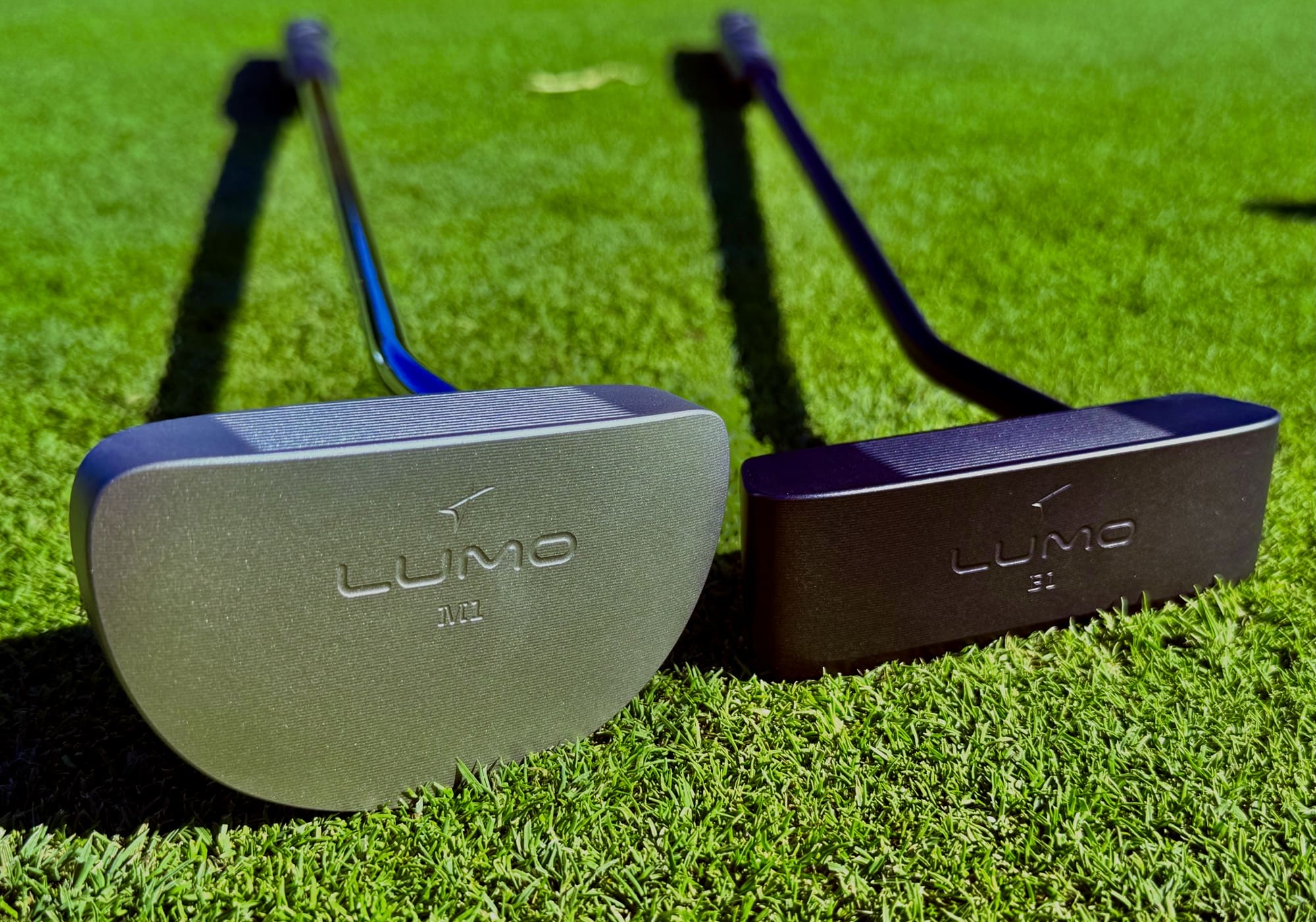 Takomo Lumo B1 and M1 low torque putters.