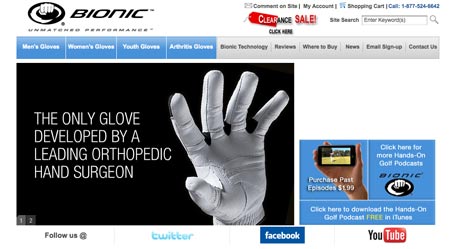 bionic golf glove bionic golf glove